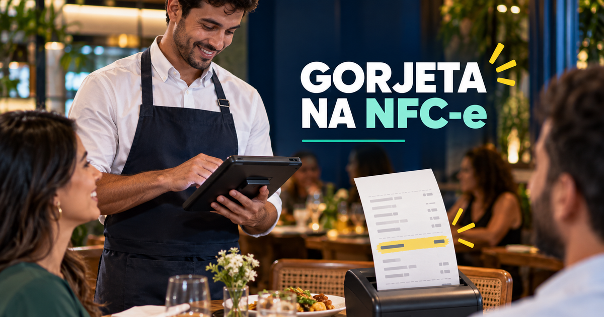 Espírito Santo muda código da gorjeta na NFC-e: Decreto nº 6.512-R exige CST 90 ou CSOSN 900
