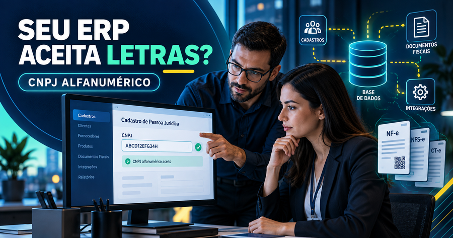 Seu ERP aceita letras no CNPJ? O CNPJ alfanumérico já está em produção