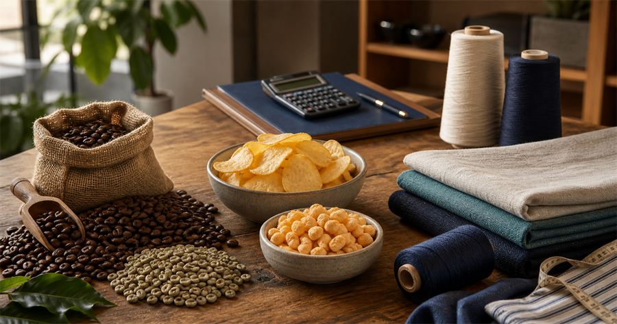 COMPETE-ES inclui Café Conilon, chips e salgadinhos e produtos têxteis