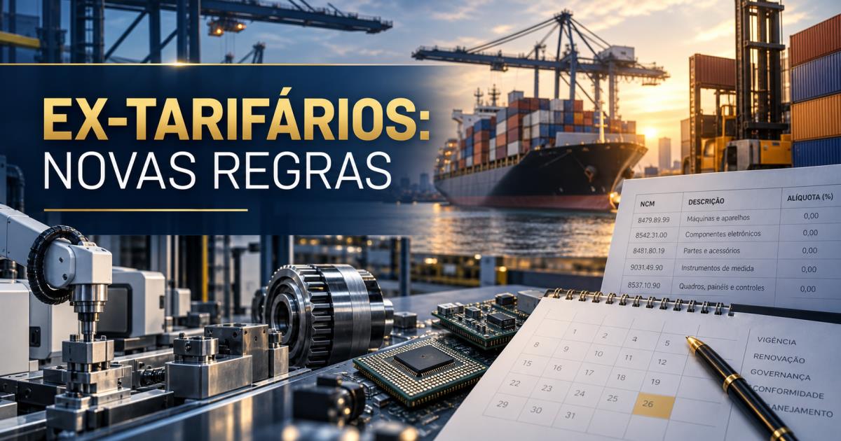 Resoluções GECEX 951 a 955: Alterações em Ex-tarifários e Procedimentos de Importação