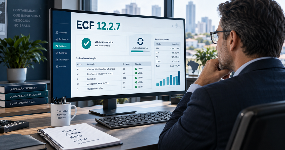 Versão 12.2.7 do Validador ECF disponível na Receita Federal